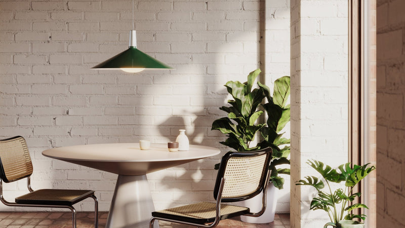 Bower Pendant - Large - Tala - Ceiling Lights - Yellow - Oval II - HORNE