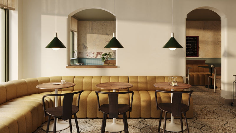 Bower Pendant - Medium - Tala - Ceiling Lights - Yellow - Sphere IV - HORNE