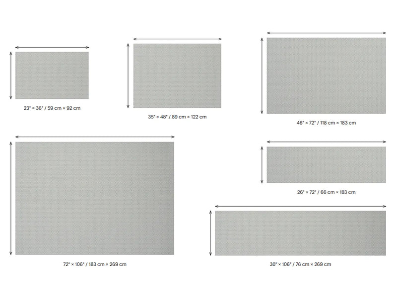 Boxwood Rug - Chilewich - Rugs - Small - 23