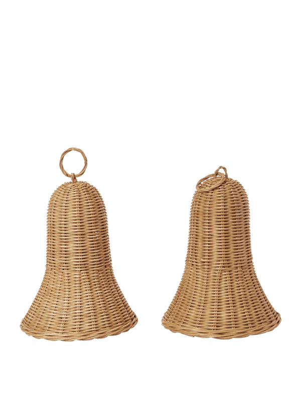 Braided Bells - Set of 2 - Ferm Living Art + Objects - HORNE