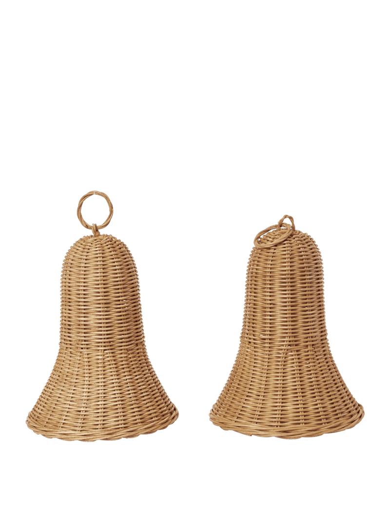 Braided Bells - Set of 2 - Ferm Living Art + Objects - HORNE