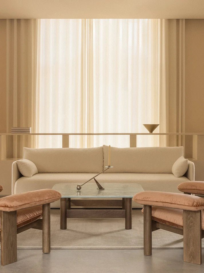 Brasilia Lounge Table - Audo Copenhagen - Tables + Desks - Natural Oak - HORNE