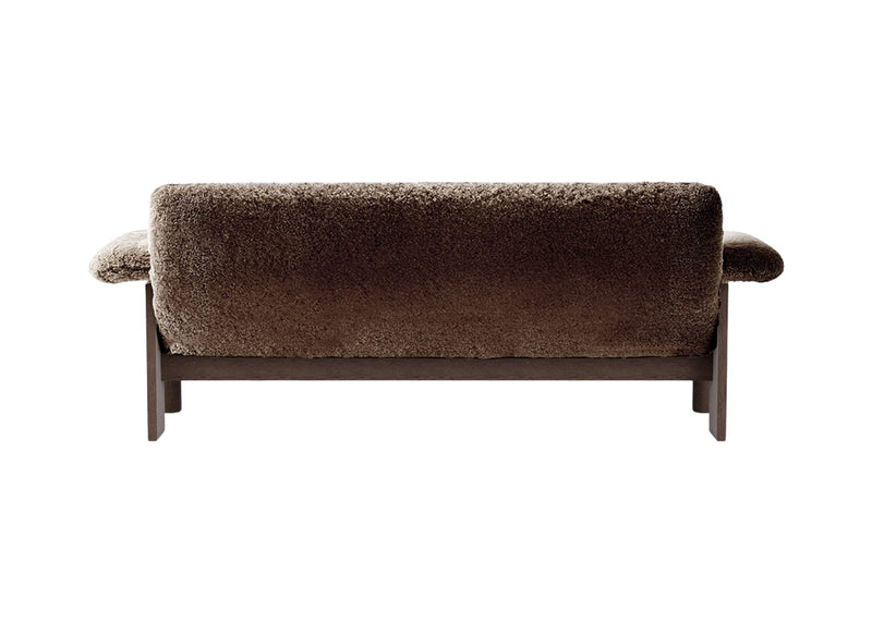 Brasilia Sofa - Sheepskin - Audo Copenhagen - Sofas - Natural Oak - Sahara - HORNE