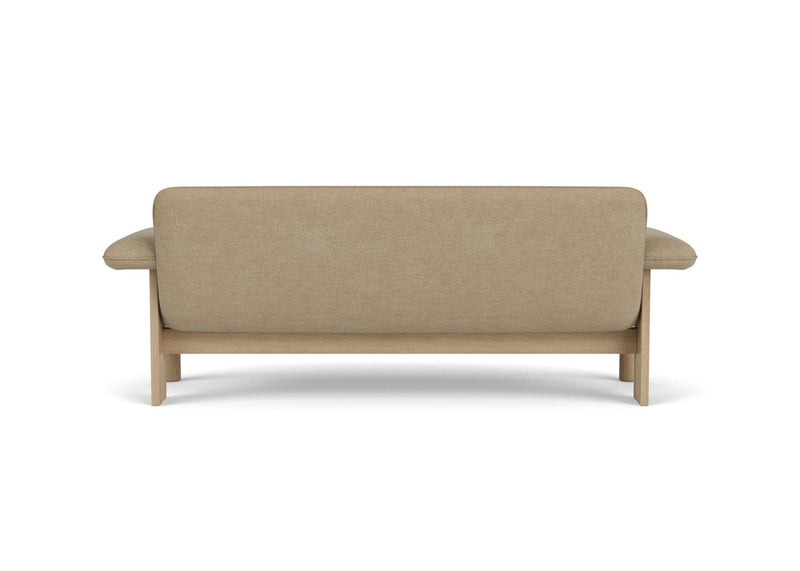 Brasilia Sofa - Textile - Audo Copenhagen - Sofas - Natural Oak - Audo Boucl√© 02 - HORNE