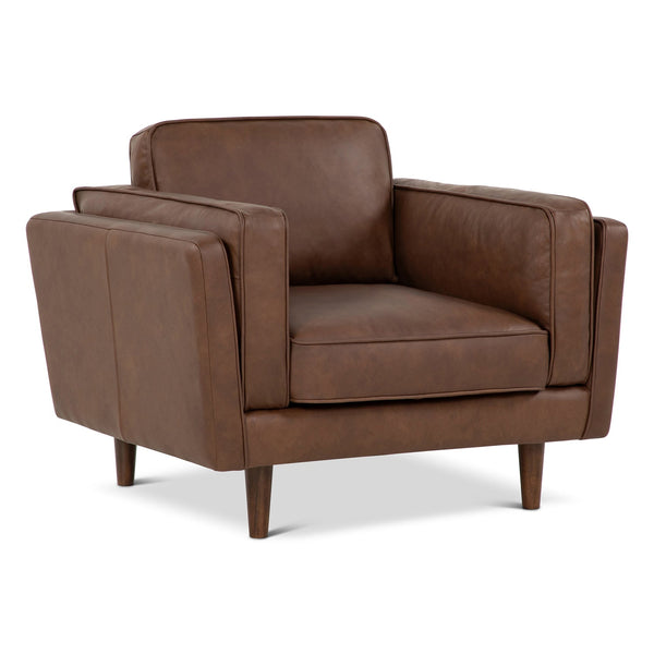 Brooklyn Club Chair - Urbia Sofas - Black - HORNE