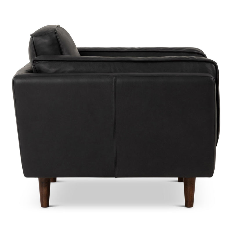 Brooklyn Club Chair - Urbia Sofas - Black - HORNE