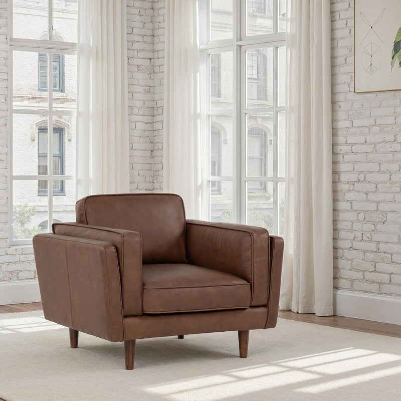 Brooklyn Club Chair - Urbia Sofas - Black - HORNE