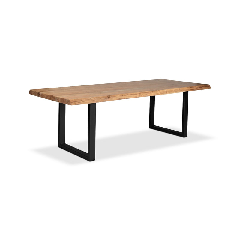 Brooks Dining Table - U Base - Urbia Tables - Americano - Black - Small - HORNE