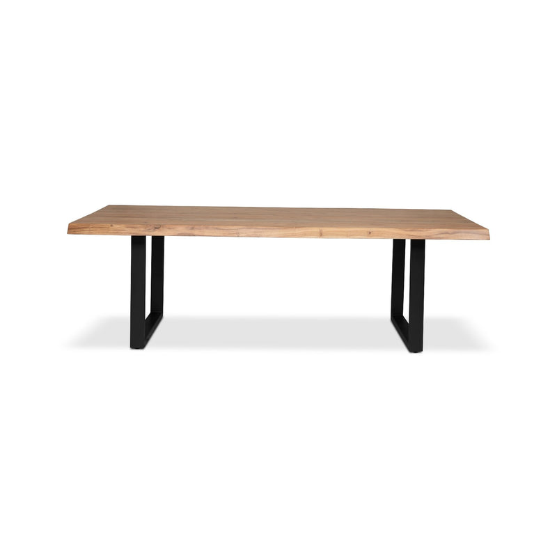Brooks Dining Table - U Base - Urbia Tables - Americano - Black - Small - HORNE