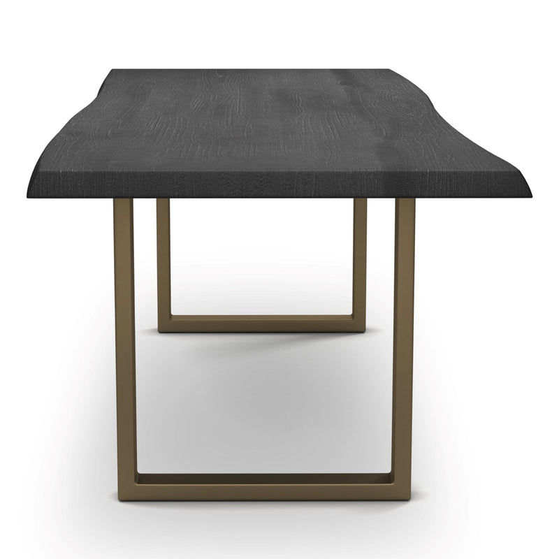 Brooks Dining Table - U Base - Urbia Tables - Americano - Black - Small - HORNE