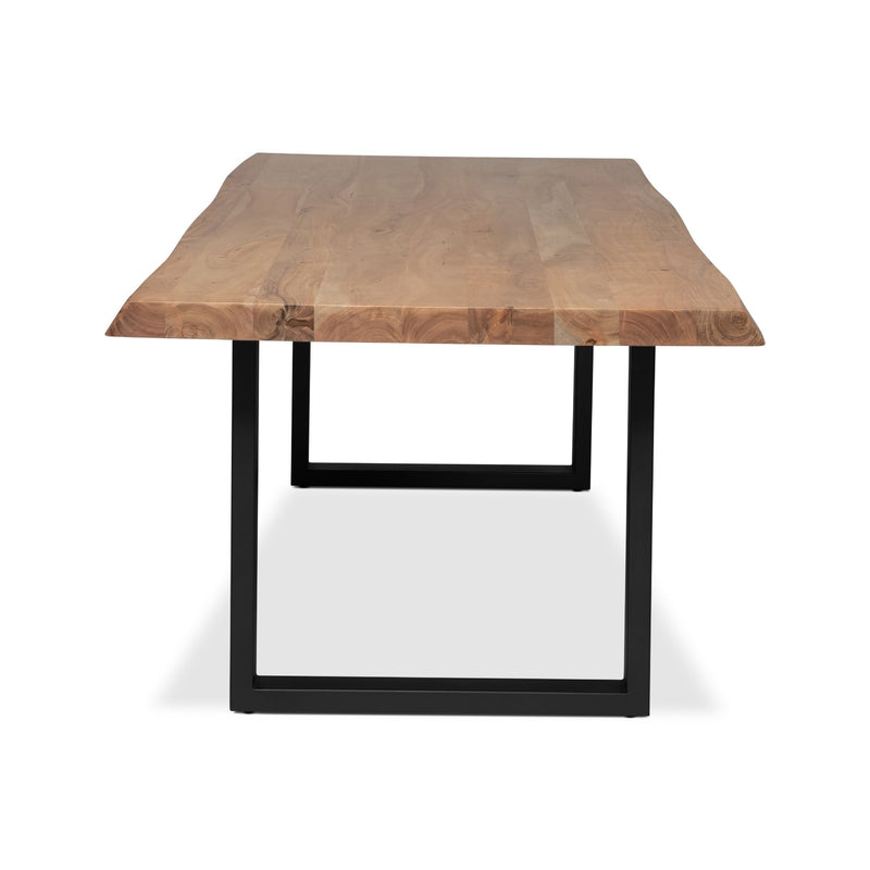 Brooks Dining Table - U Base - Urbia Tables - Americano - Black - Small - HORNE