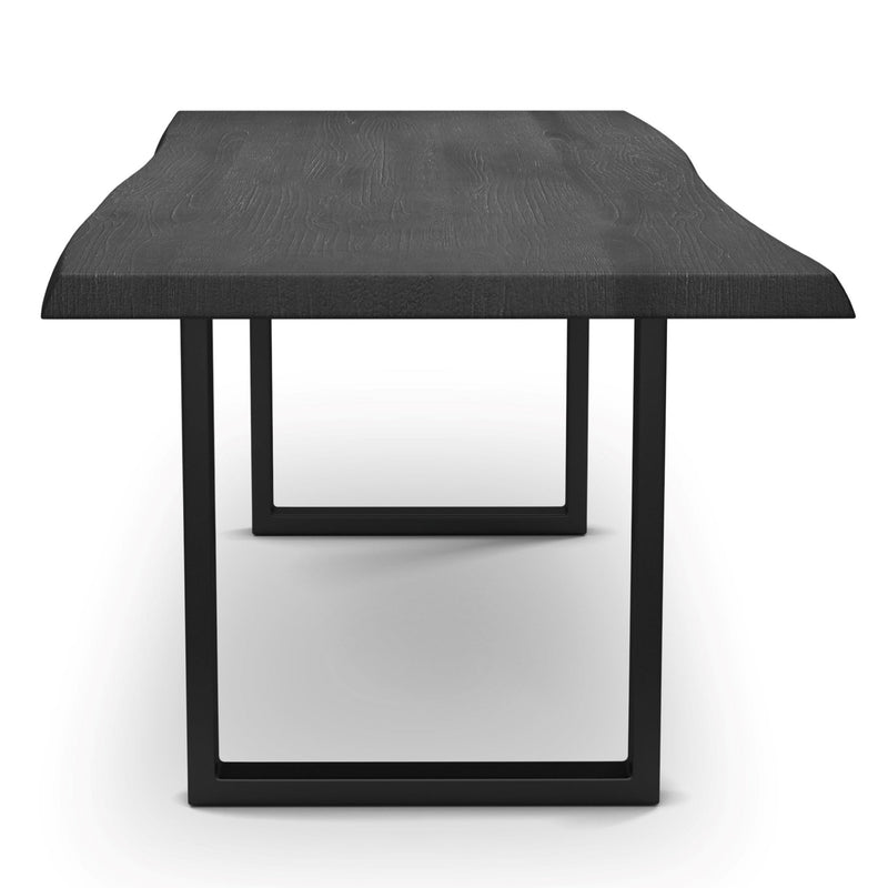 Brooks Dining Table - U Base - Urbia Tables - Americano - Black - Small - HORNE