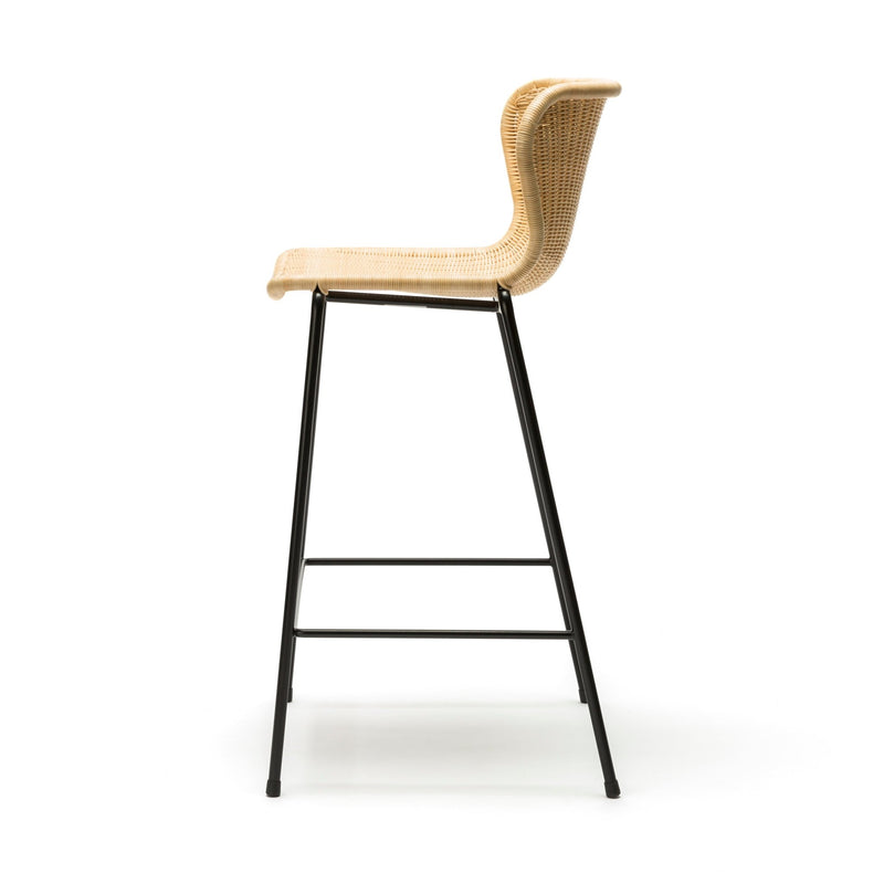 C603 Outdoor Bar Stool - Feelgood Designs - Outdoor Furniture - Natural Weave - HORNE