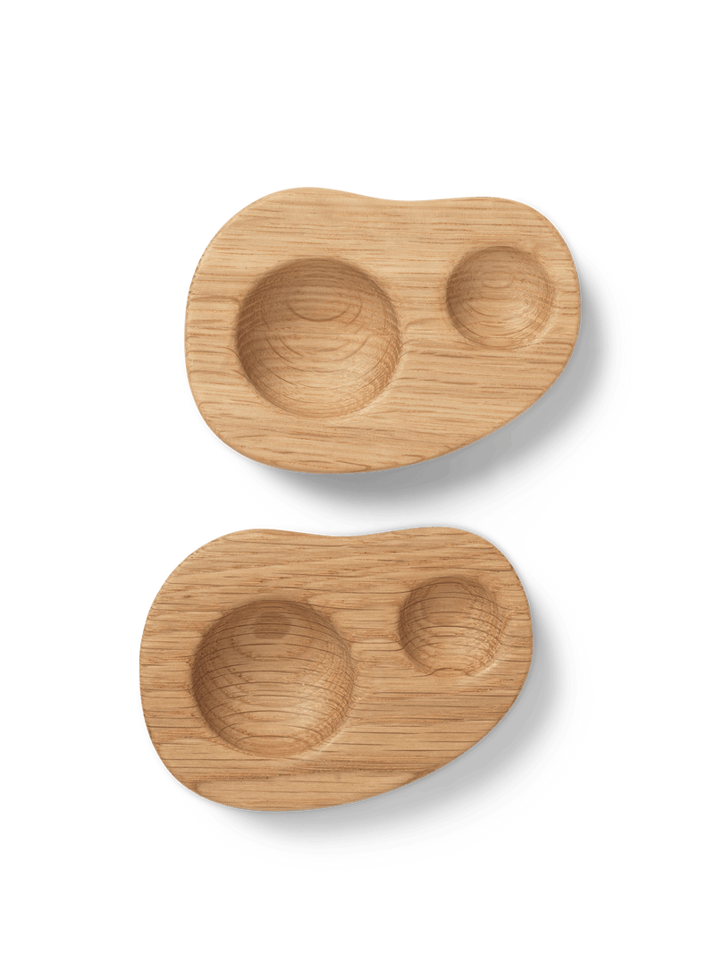 Cairn Egg Holder - Set of 2 - Ferm Living - Serveware - Ash - HORNE