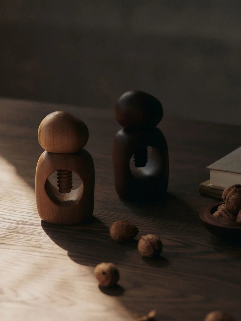 Cairn Nut Cracker - Ferm Living Kitchen Tools - Dark Brown - HORNE