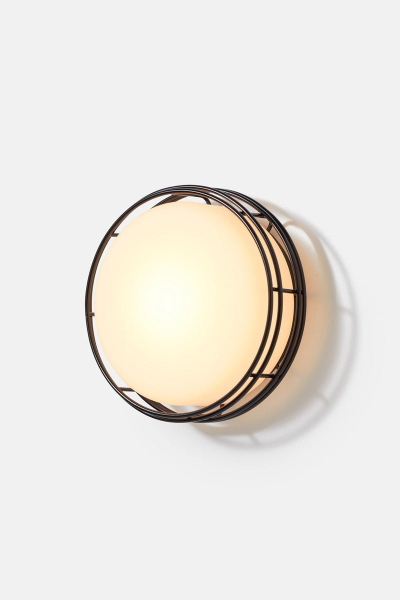 Cape Sconce - RBW Lighting - Jet Black - Small - 2700K (warm white) - HORNE