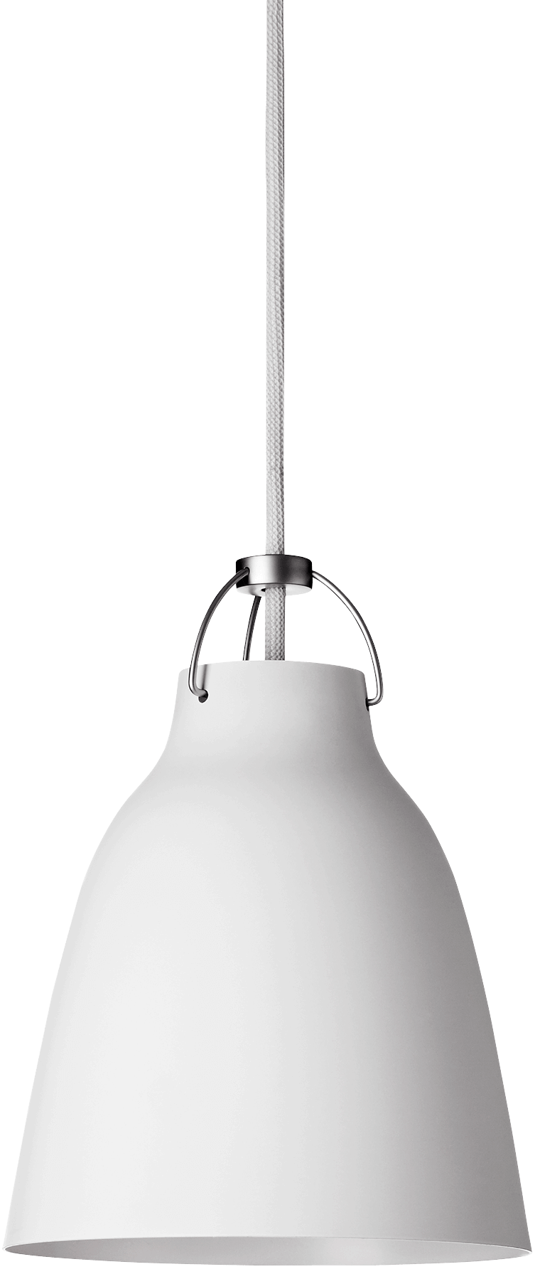 Caravaggio Matt Pendant - Fritz Hansen Pendants - Small - Warm grey - HORNE