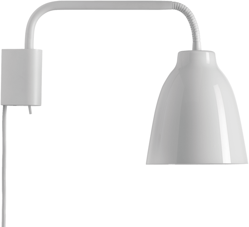 Caravaggio Read Wall Lamp - Fritz Hansen Table + Task - Grey - HORNE