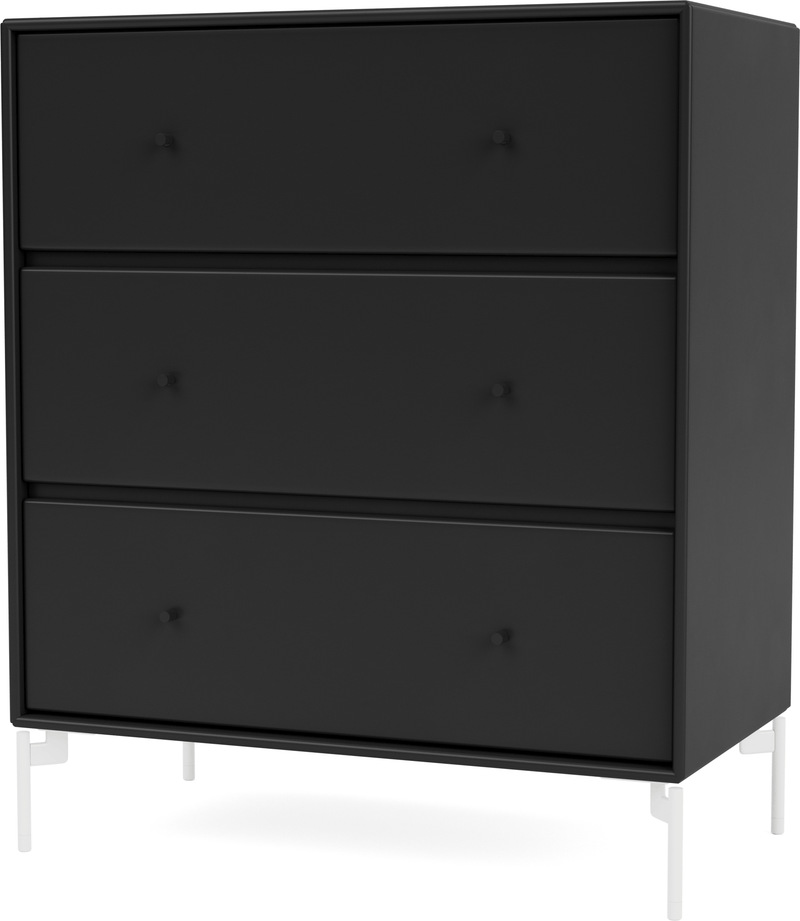 Carry Dresser - With Legs - Montana - Dressers - Anthracite - Black - HORNE