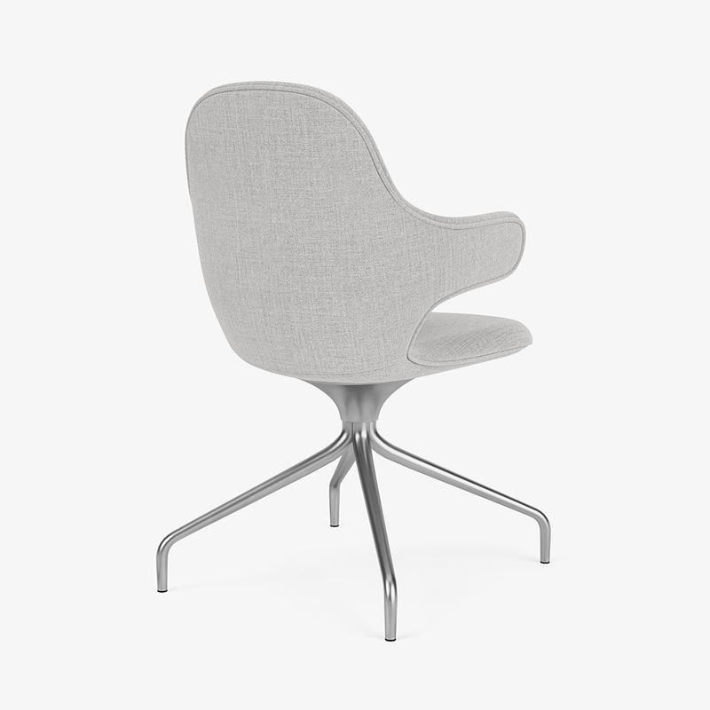 Catch Armchair - 4 - Star Swivel Base - &Tradition Chairs - Remix 0123 - Polished Aluminum - HORNE