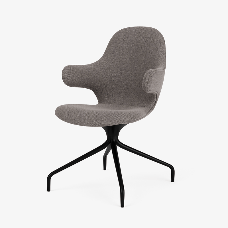 Catch Armchair - 4 - Star Swivel Base - &Tradition Chairs - Remix 0123 - Polished Aluminum - HORNE