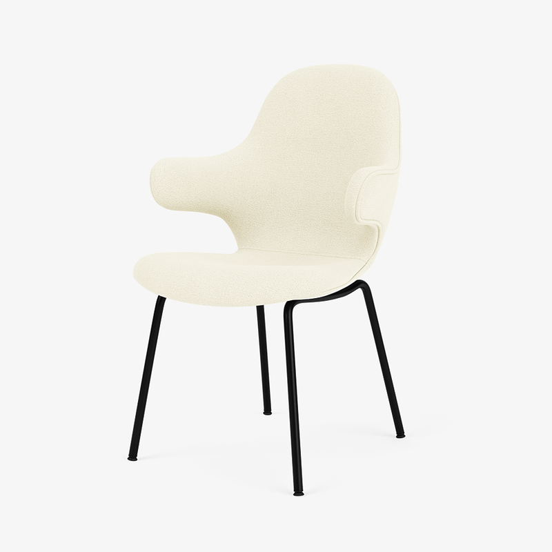 Catch Armchair - Black Tube Base - &Tradition Chairs - Remix 0123 - HORNE