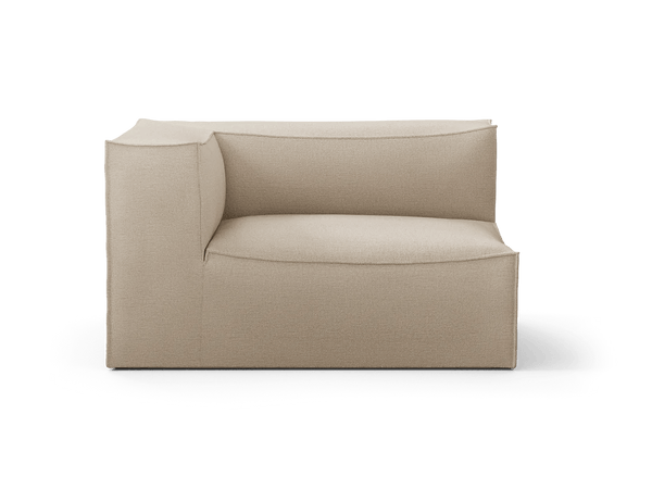 Catena Sofa Armrest Left - L400 - Ferm Living Sofas - Rich Linen - Natural - HORNE