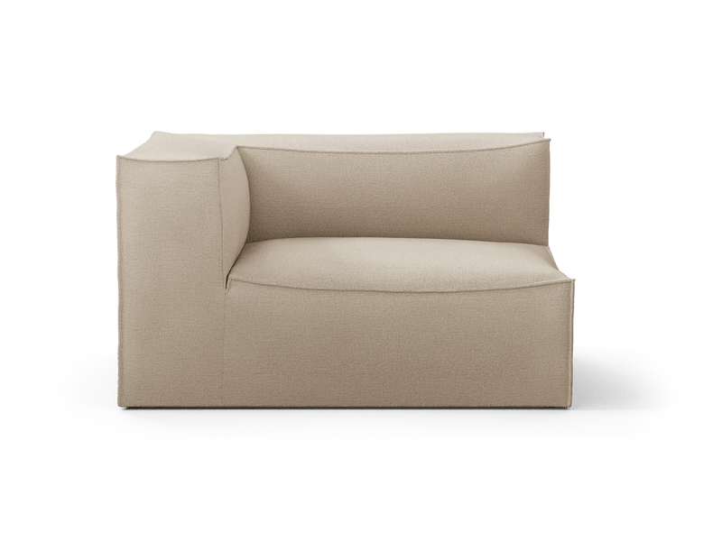 Catena Sofa Armrest Left - L400 - Ferm Living Sofas - Cotton Linen - Natural - HORNE
