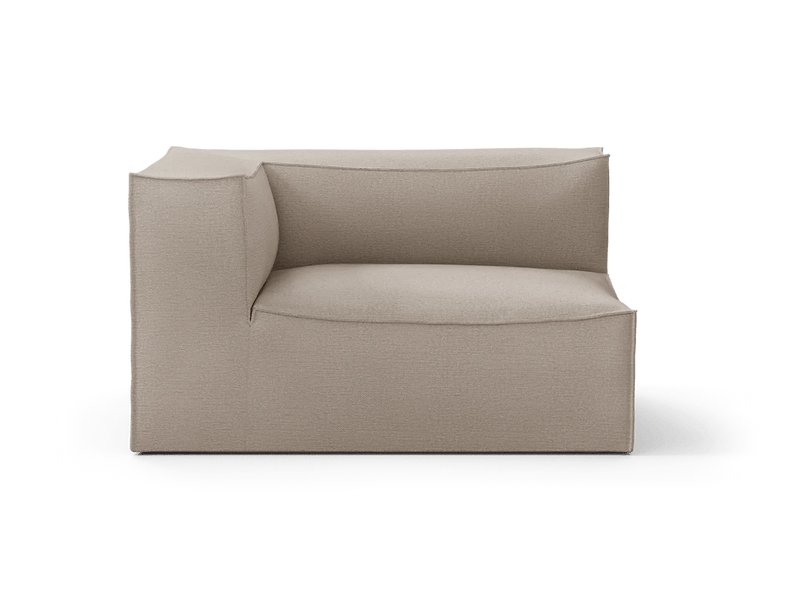 Catena Sofa Armrest Left - L400 - Ferm Living Sofas - Cotton Linen - Natural - HORNE
