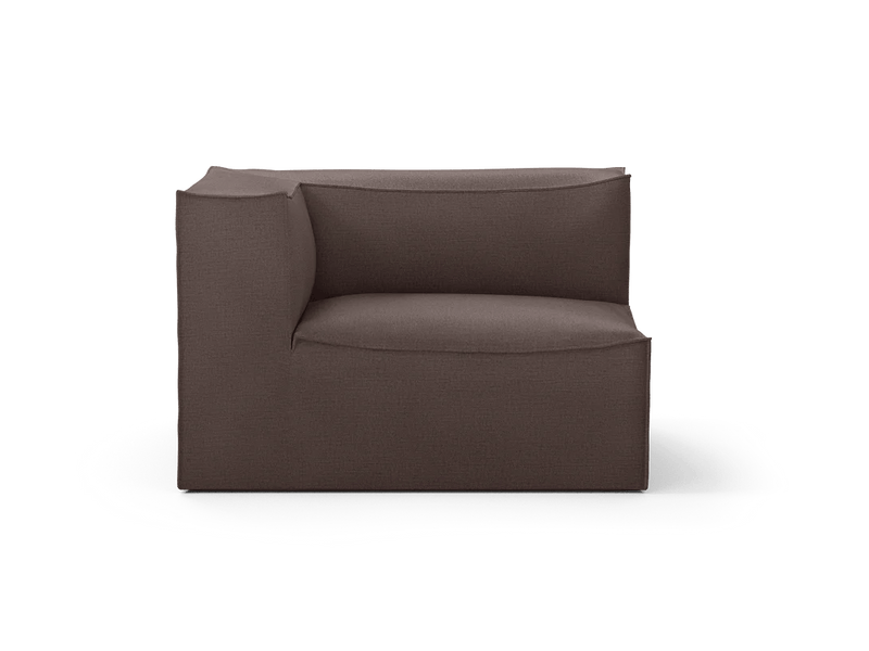 Catena Sofa Armrest Left - S400 - Ferm Living Sofas - Rich Linen - Natural - HORNE