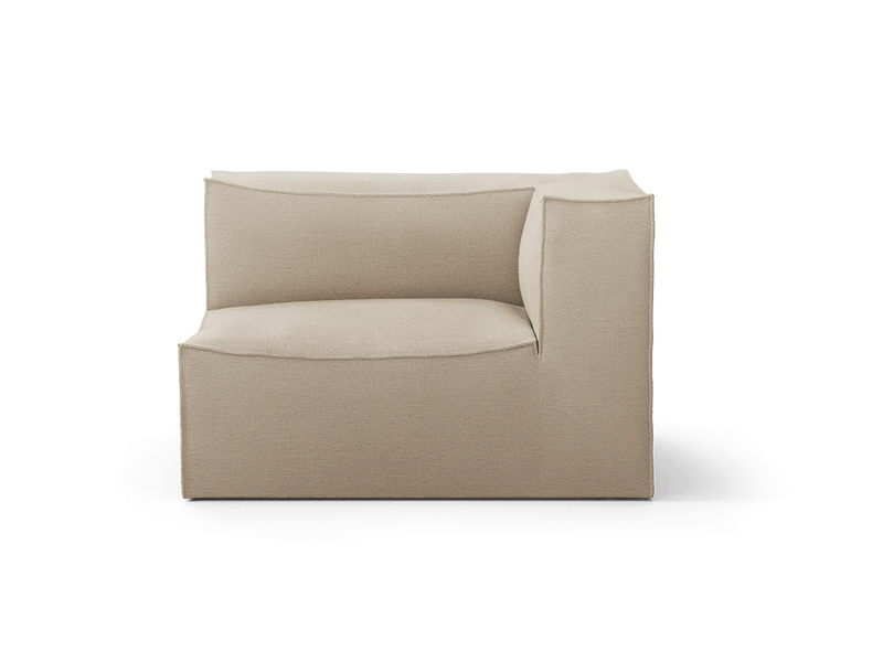 Catena Sofa Armrest Right - S401 - Ferm Living Sofas - Rich Linen - Natural - HORNE