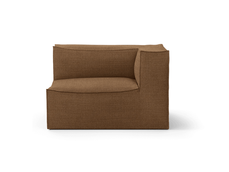 Catena Sofa Armrest Right - S401 - Ferm Living Sofas - Rich Linen - Natural - HORNE