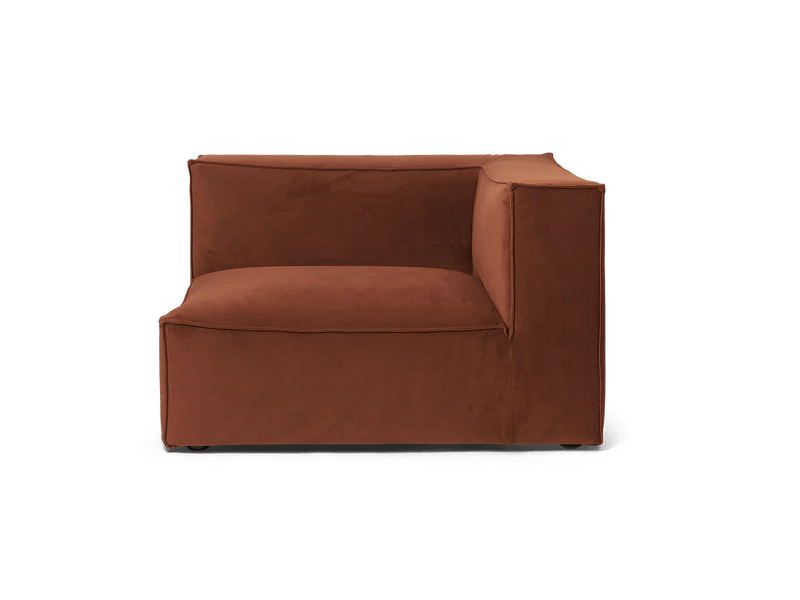 Catena Sofa Armrest Right - S401 - Ferm Living Sofas - Rich Linen - Natural - HORNE