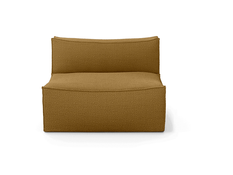 Catena Sofa Center - L100 - Ferm Living Sofas - Cotton Linen - Natural - HORNE
