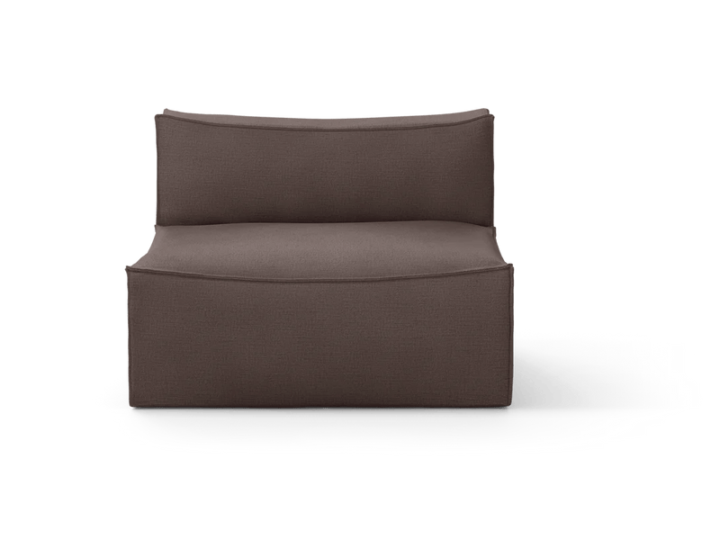 Catena Sofa Center - L100 - Ferm Living Sofas - Cotton Linen - Natural - HORNE