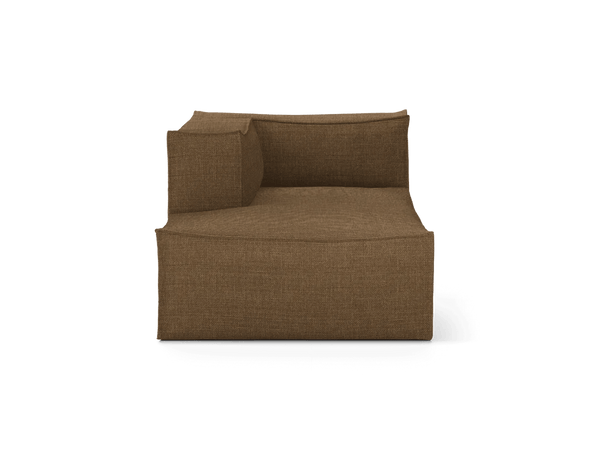Catena Sofa Chaise Longue Left - S600 - Ferm Living Sofas - Hot Madison - Smoked Chocolate - HORNE