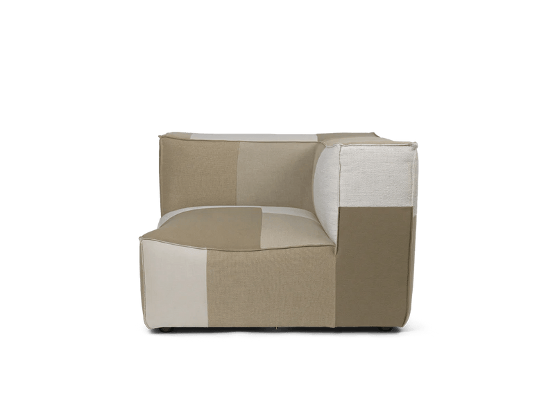 Catena Sofa Connect Corner - S200 - Ferm Living Sofas - Wool Bouclé - Sugar Kelp - HORNE