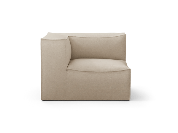 Catena Sofa Connect Corner - S200 - Ferm Living Sofas - Rich Linen - Natural - HORNE