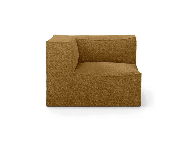 Catena Sofa Connect Corner - S200 - Ferm Living Sofas - Wool Bouclé - Sugar Kelp - HORNE