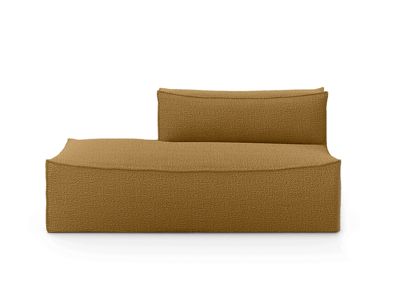 Catena Sofa Open End Left - L300 - Ferm Living Sofas - Cotton Linen - Natural - HORNE