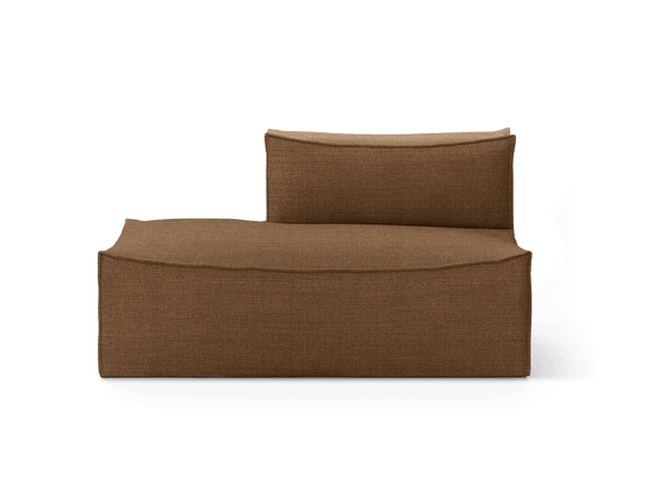 Catena Sofa Open End Left - S300 - Ferm Living Sofas - Hot Madison - Smoked Chocolate - HORNE