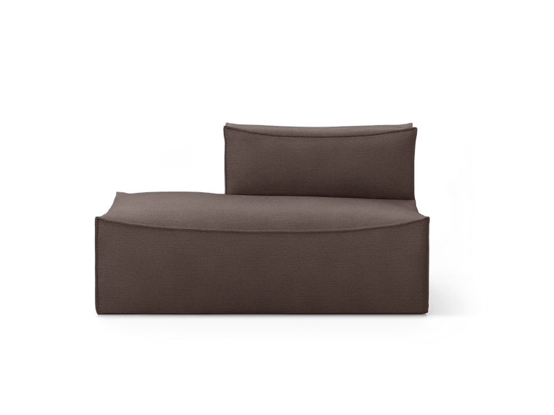 Catena Sofa Open End Left - S300 - Ferm Living Sofas - Loose Drape - Natural - HORNE