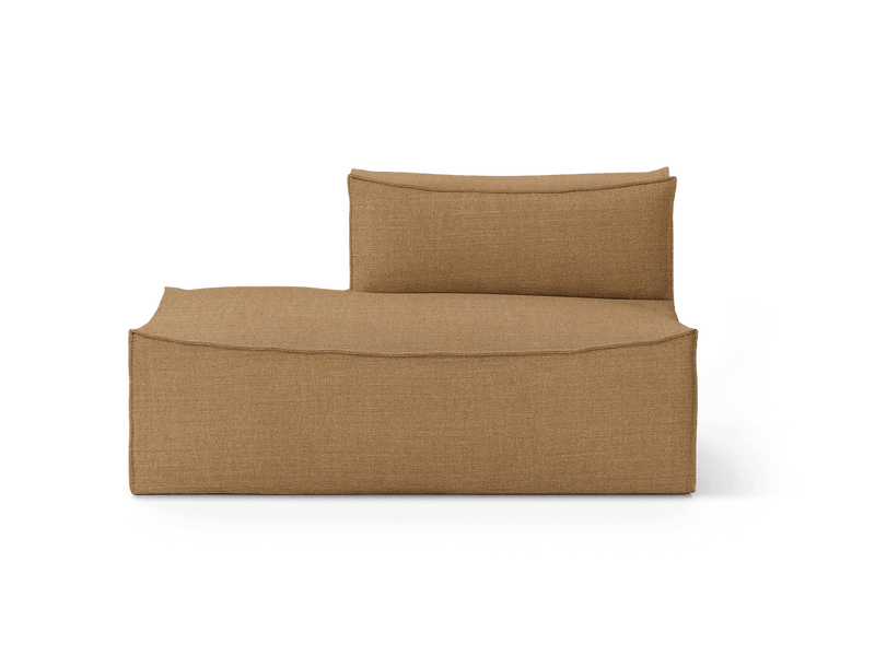 Catena Sofa Open End Left - S300 - Ferm Living Sofas - Loose Drape - Natural - HORNE
