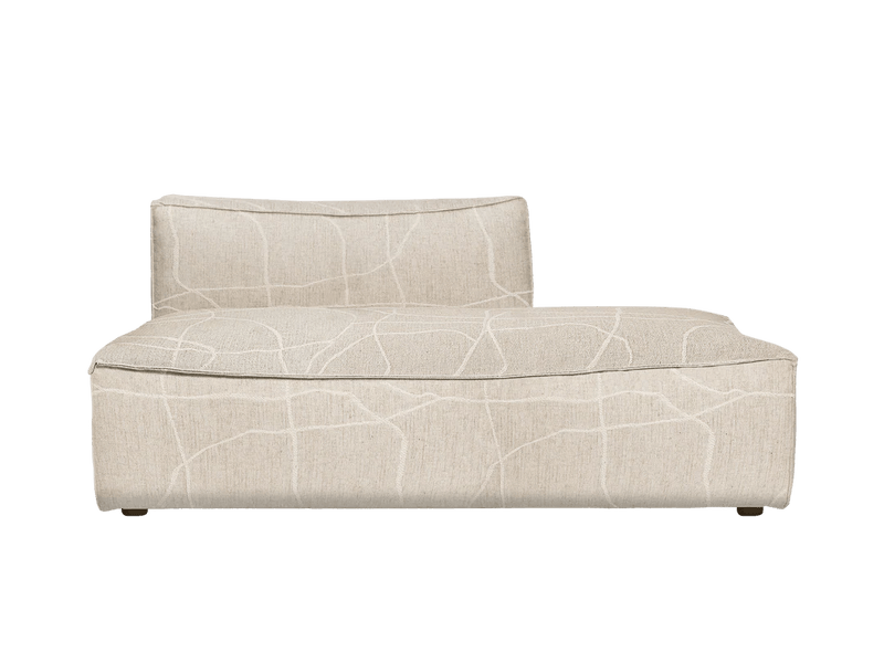 Catena Sofa Open End Right - L301 - Ferm Living Sofas - Cotton Linen - Natural - HORNE