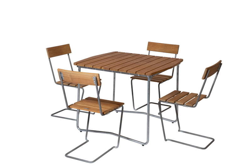 Chair 1 - Grythyttan Stålmöbler - Chairs - Untreated Teak - HORNE