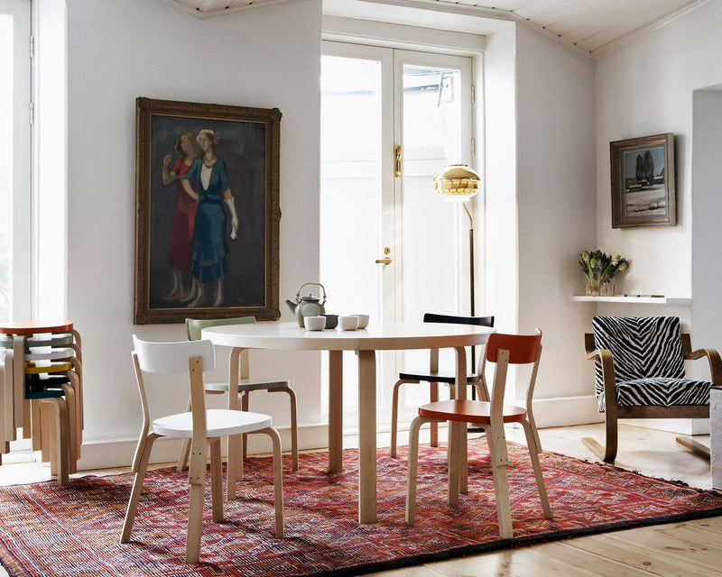 Chair 69 by Alvar Aalto - Artek - Chairs - Birch Veneer Seat - HORNE