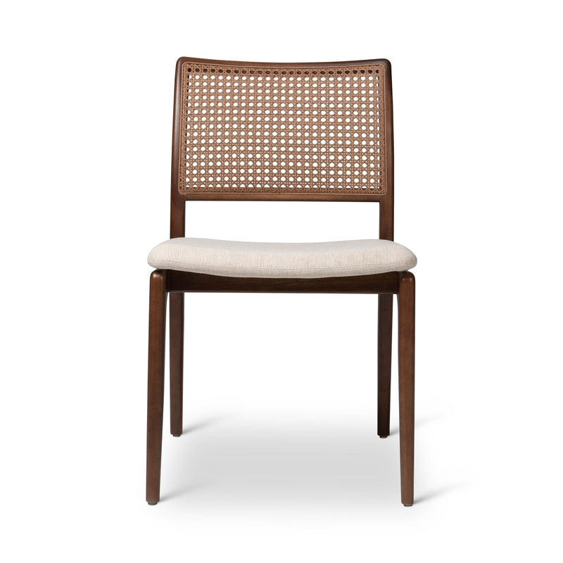 Charlotte Cane Side Chair - Urbia Chairs - Medley Ivory Ebano Natural - HORNE