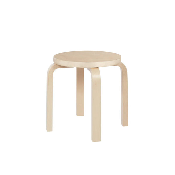 Children's Stool NE60 by Alvar Aalto - Artek Tables + Desks - Birch Seat - HORNE