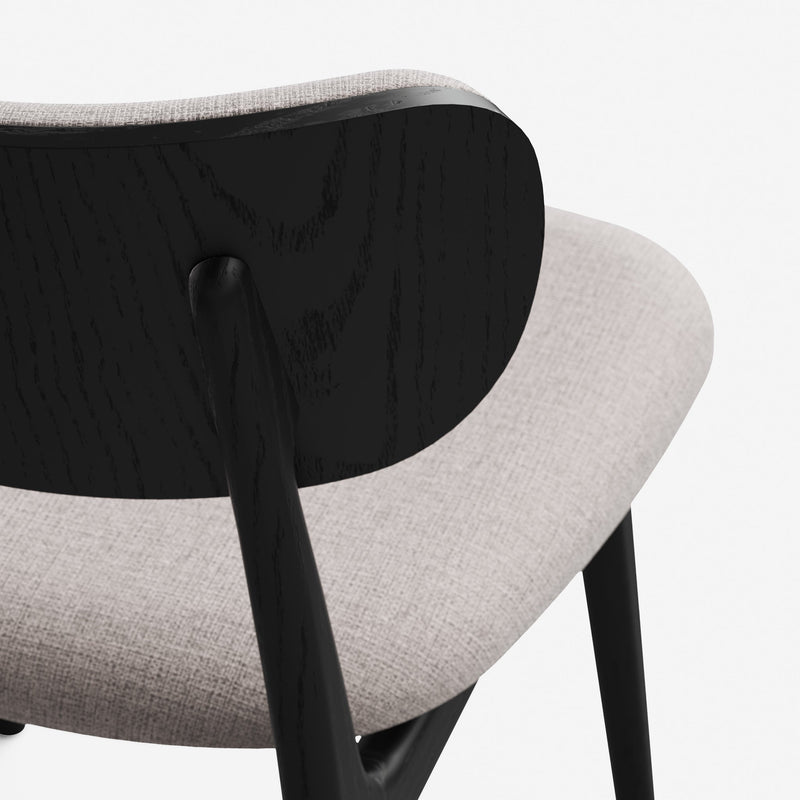 Claudia Side Chair - Urbia Chairs - Harvest Jute Ebano - HORNE