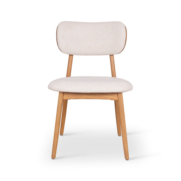 Claudia Side Chair - Urbia Chairs - Harvest Natural Damasco - HORNE